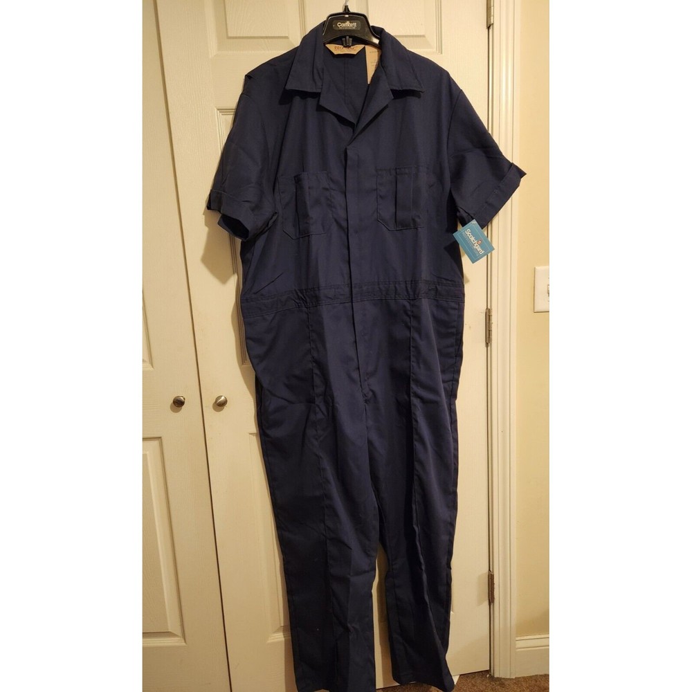 Big Mac NWT Vintage Coverall Jumpsuit Navy Blue Men 52R